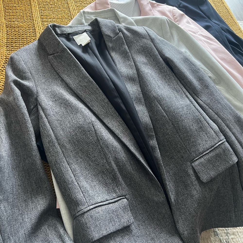 Set of four blazers (H&M and Express)